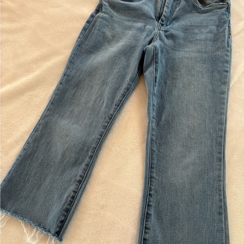Blank NYC Blue Ankle Cropped Jeans
